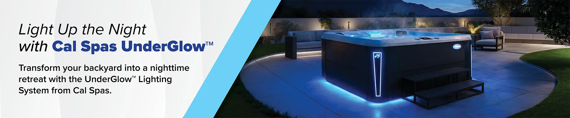 Calspas hot tub being used in a family setting - Shreveport